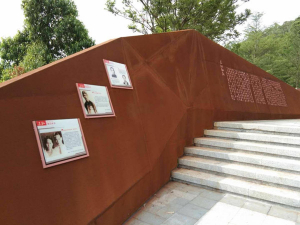 寿宁耐候钢挡土墙
